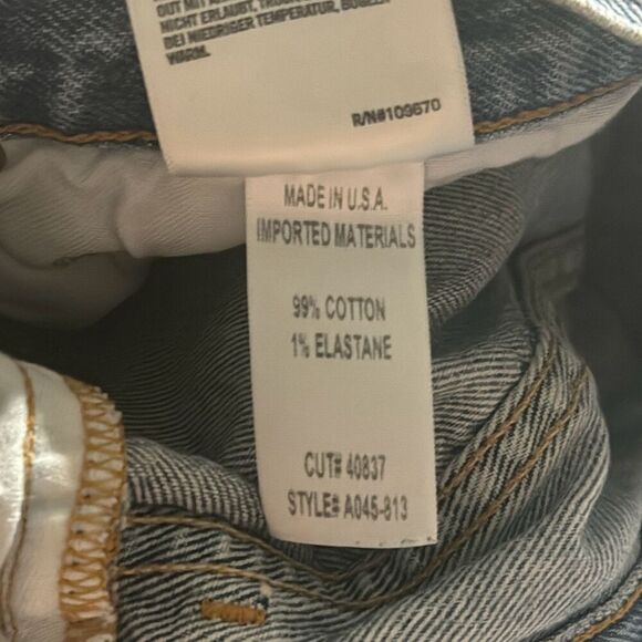 AGOLDE jamie Style A045-813 High Rise Skinny Jeans Distressed Size 29” Women GUC - Picture 6 of 10